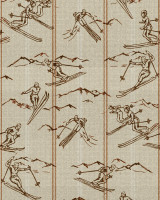 ISCHGL Taupe Wallpaper (WP30133) by Mind The Gap Designer Wallpaper | WP30133 | TYROL APRES-SKI HOME COLLECTION | 1 roll x 20.5 x 393.7 in | 0.52m / 20.5in | 10m / 393.7in | 5.20mp | 70cm / 27.5in | Burgundy, Taupe | Satin Matte | Paste the wall | 1-roll in a box | Fabric Carolina | https://www.fabriccarolina.com/