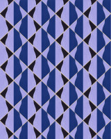 ONDE Blu Wallpaper (WP30202) by Mind The Gap Designer Wallpaper | WP30202 | LA DOLCE VITA | 1 roll x 20.5 x 393.7 in | 0.52m / 20.5in | 10m / 393.7in | 4.68mp | 50cm / 19.6in | Black, Blue, Purple | Satin Matte | Paste the wall | 1-roll in a box | Fabric Carolina | https://www.fabriccarolina.com/