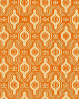 PALLONCINI Orangina Wallpaper (WP30207) by Mind The Gap Designer Wallpaper | WP30207 | LA DOLCE VITA | 1 roll x 20.5 x 393.7 in | 0.52m / 20.5in | 10m / 393.7in | 4.68mp | 62cm / 24.4in | Orange, Taupe | Satin Matte | Paste the wall | 1-roll in a box | Fabric Carolina | https://www.fabriccarolina.com/