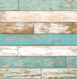 A-Street Prints Turquoise Wood Wallpaper Reclaimed Covers about 56.4 square feet 20.5-in by 33-ft long roll Unpasted 20.8 - My Fabric Connection - A-Street Prints Turquoise Wood Wallpaper Reclaimed Covers about 56.4 square feet 20.5-in by 33-ft long roll Unpasted 20.8 - My Fabric Connection -