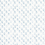 Schumacher Fabric Beatriz Handprint Sky 179353 Jacaranda 4.38" - My Fabric Connection - Schumacher Fabric Beatriz Handprint Sky 179353 Jacaranda 4.38" - My Fabric Connection -