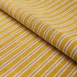 Schumacher Fabric Benson Stripe Pingl Saffron 82182 Cut & Patterned Velvets 13.38" - My Fabric Connection -