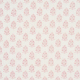 Schumacher Fabric Aditi Hand Blocked Print Blush 179365 A Love Affair 3.0" - My Fabric Connection - Schumacher Fabric Aditi Hand Blocked Print Blush 179365 A Love Affair 3.0" - My Fabric Connection -