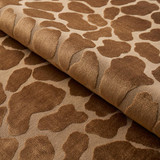 Schumacher Fabric Giraffe Velvet Safari 82970 Cut & Patterned Velvets 13.5" - My Fabric Connection -
