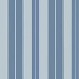 Thibaut Wallpaper Norfolk Stripe French Blue T44046 Wallpaper Non Woven Wallpaper U.S.A </p><p>Repeat: H: , V: 27  in  (68.58  cm) - My Fabric Connection -