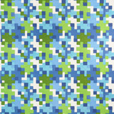 Thibaut Fabric Pixel Blue and Green F945044 Fabric U.S.A </p><p>Repeat: H: 18.5  in  (46.99  cm), V: 20.5  (52.07  cm) 54  in  (137.16  cm) - My Fabric Connection -