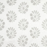 Carole Fabric Giant Leap Silver Earthbound Base: 50% Cotton, 35% Viscose, 15% Linen Embr: 50% Cotton, 50% Viscose N/A 9 1/2" V, 13 1/2" H 53" - My Fabric Connection -