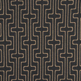 Carole Fabric Todays Advice Charcoal Earthbound Base: 100% Polyester Embr: 100% Polyester 55,000 Wyzenbeek Double Rubs 9 1/4" V, 8 3/4" H 52" - My Fabric Connection -