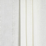 Carole Fabric Russ White In The Open 47% Polyester, 44% Acrylic, 7% Linen, 2% Viscose N/A 3" H 116" - My Fabric Connection - Carole Fabric Russ White In The Open 47% Polyester, 44% Acrylic, 7% Linen, 2% Viscose N/A 3" H 116" - My Fabric Connection -