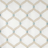 Greenhouse Fabric S1345 Mineral 73% Cotton, 27% Polyester With 100% Viscose Embroidery India 12,000 double rubs </p><p>Repeat: 3.75" H, 4.25" V 54" - My Fabric Connection -