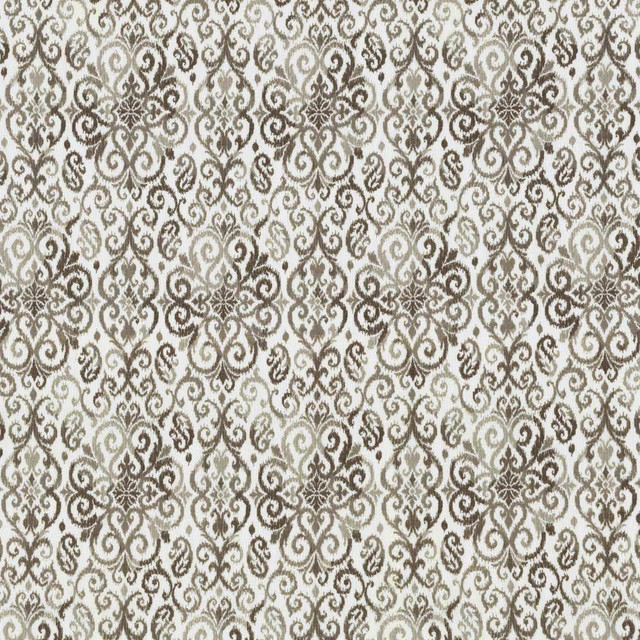 Kasmir Fabric Bengali Charcoal 5077 80% Polyester 20% Linen SPAIN Not Tested H: 9 2/8 inches, V:17 4/8 inches 57 - 58 - My Fabric Connection - Kasmir
