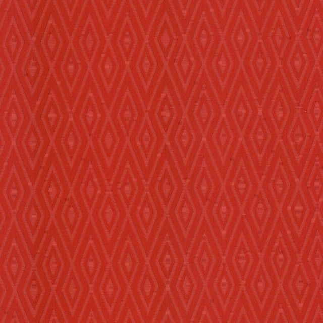 Kasmir Fabric Benito Scarlet 5095 69% Cotton 31% Polyester CHINA 42,000 Wyzenbeek Double Rubs H: 2 inches, V:3 6/8 inches 57 - My Fabric Connection - Kasmir