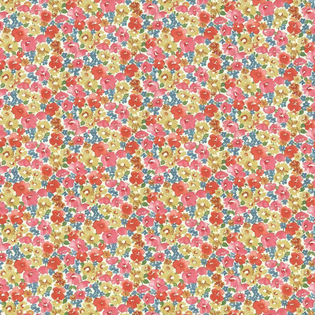 Kasmir Fabric Carillon Garden Aurora 5065 100% Cotton USA 42,000 Wyzenbeek Double Rubs H: 18 inches, V:9 inches 54 - My Fabric Connection - Kasmir