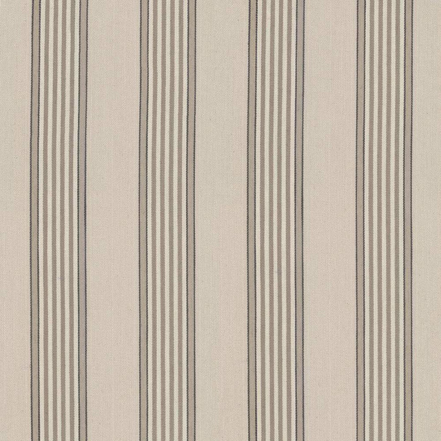 Kasmir Fabric Carnegie Stripe Taupe 1446 42% Viscose 40% Polyester 18% Linen CHINA 30,000 Martindale Cycles H: 7 inches, V:N/A 57 - My Fabric Connection - Kasmir