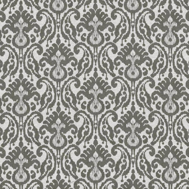 Kasmir Fabric Chaibasa Slate 5113 66% Polyester 34% Cotton INDIA 30,000 Martindale Cycles H: 13 4/8 inches, V:12 4/8 inches 53 - 55 - My Fabric Connection - Kasmir