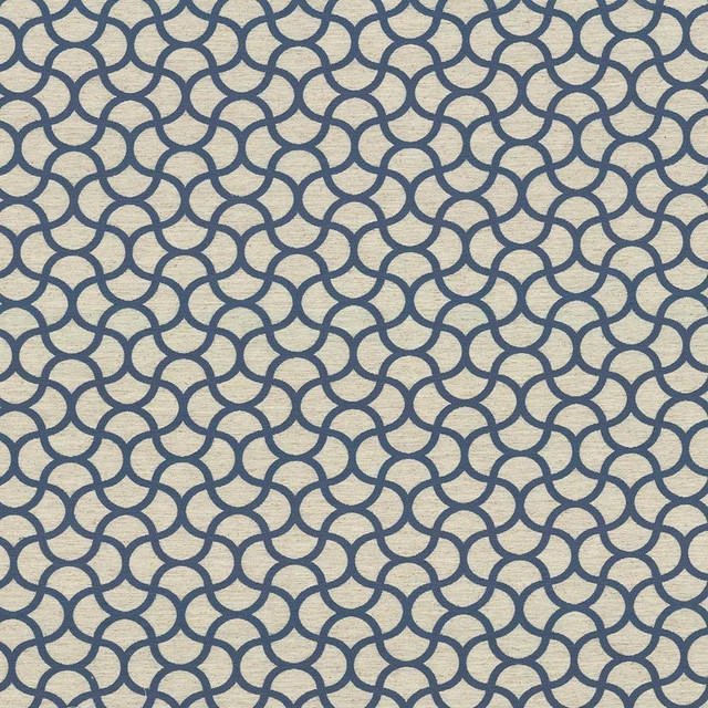 Kasmir Fabric Coolrain Sea 1441 82% Polyester 18% Linen CHINA 30,000 Wyzenbeek Double Rubs H: 4 6/8 inches, V:4 6/8 inches 57 - My Fabric Connection - Kasmir