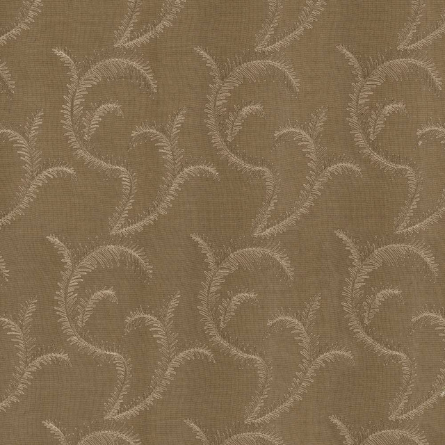 Kasmir Fabric Courtney Beige 1444 100% Polyester Embroidery Contents 100% Polyester CHINA H: 11 6/8 inches, V:14 2/8 inches 109 - 110 - My Fabric Connection - Kasmir