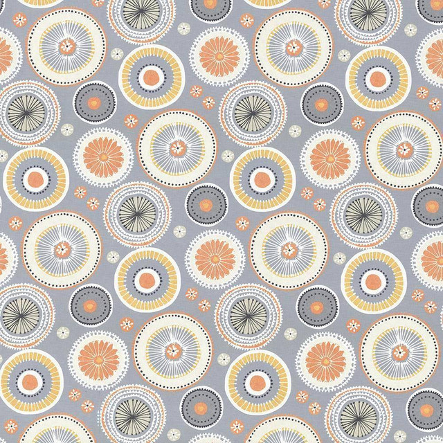 Kasmir Fabric Enlightened Juice 5075 100% Cotton SPAIN Not Tested H: 26 7/8 inches, V:24 5/8 inches 54 - 55 - My Fabric Connection - Kasmir