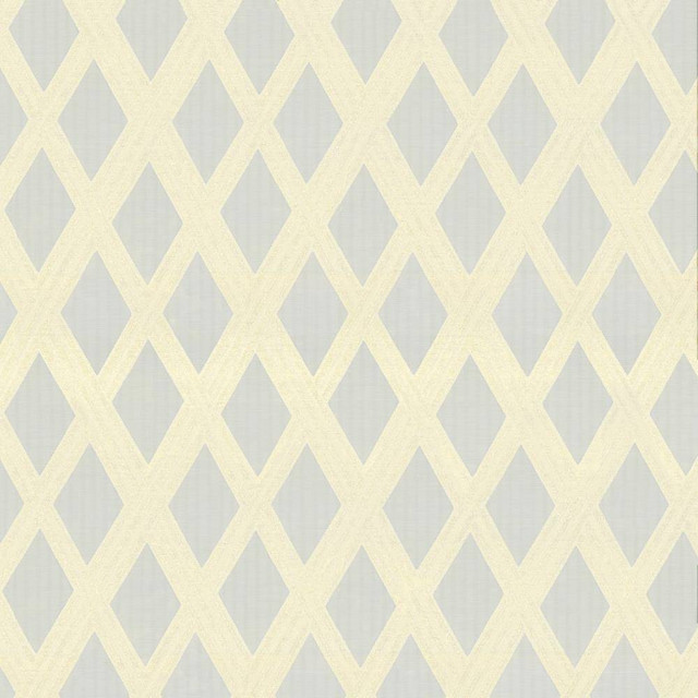 Kasmir Fabric Fenwick Vanilla 1443 100% Polyester TURKEY Not Tested H: 11 inches, V:19 6/8 inches 55 - 56 - My Fabric Connection - Kasmir