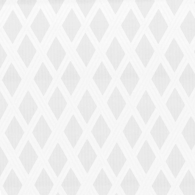 Kasmir Fabric Fenwick Winter White 1443 100% Polyester TURKEY Not Tested H: 11 inches, V:19 6/8 inches 55 - 56 - My Fabric Connection - Kasmir