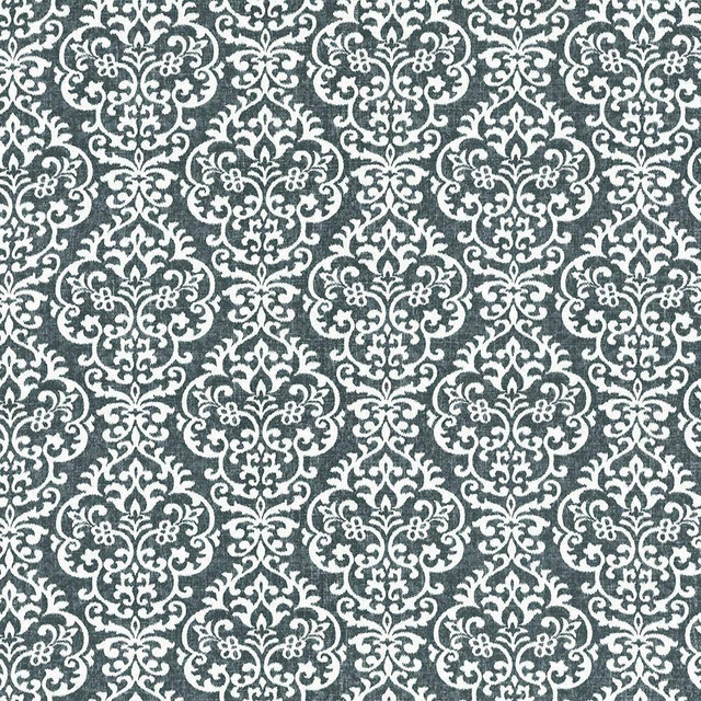 Kasmir Fabric Frescatta Bluebell 5107 75% Cotton 25% Linen CHINA H: 18 4/8 inches, V:17 4/8 inches 54 - My Fabric Connection - Kasmir