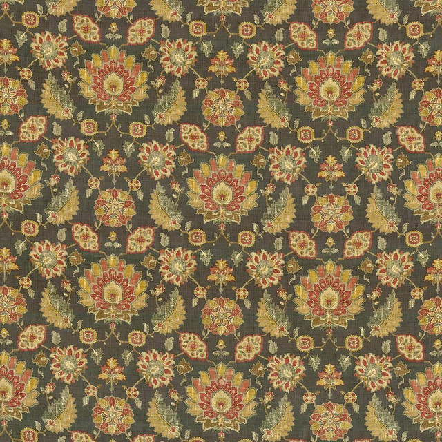 Kasmir Fabric Hamara Cindersmoke 5105 55% Linen 45% Viscose CHINA H: 27 inches, V:26 4/8 inches 54 - 55 - My Fabric Connection - Kasmir