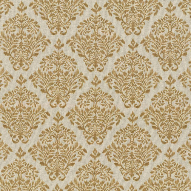 Kasmir Fabric Havenbrooke Honey 5079 89% Cotton 11% Rayon TURKEY 30,000 Wyzenbeek Double Rubs H: 13 4/8 inches, V:13 4/8 inches 54 - 55 - My Fabric Connection - Kasmir