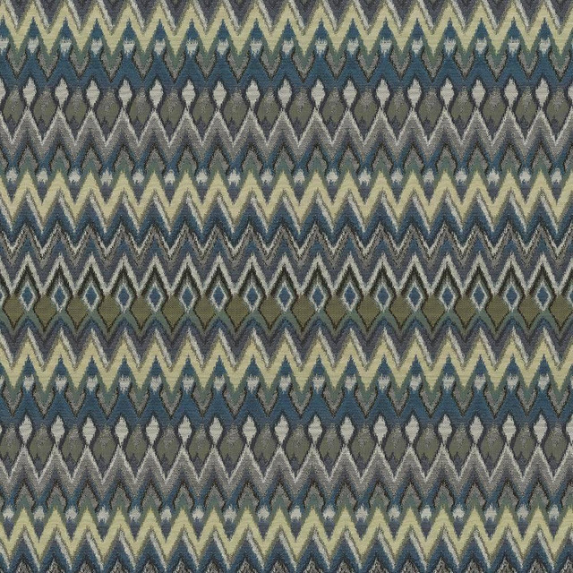 Kasmir Fabric High Plains Caribbean 5089 100% Polyester CHINA 12,000 Wyzenbeek Double Rubs H: 2 inches, V:20 inches 57 - 58 - My Fabric Connection - Kasmir