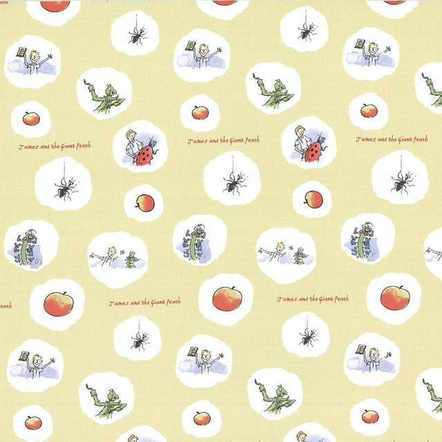 Kasmir Fabric James And Friend Peachy 1445 TURKEY Not Tested H: 13 4/8 inches, V:25 2/8 inches 55 - My Fabric Connection - Kasmir