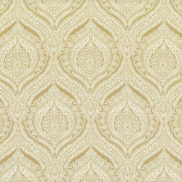 Kasmir Fabric Junoon Toast 5077 SPAIN Not Tested H: 13 4/8 inches, V:27 inches 56 - 57 - My Fabric Connection - Kasmir