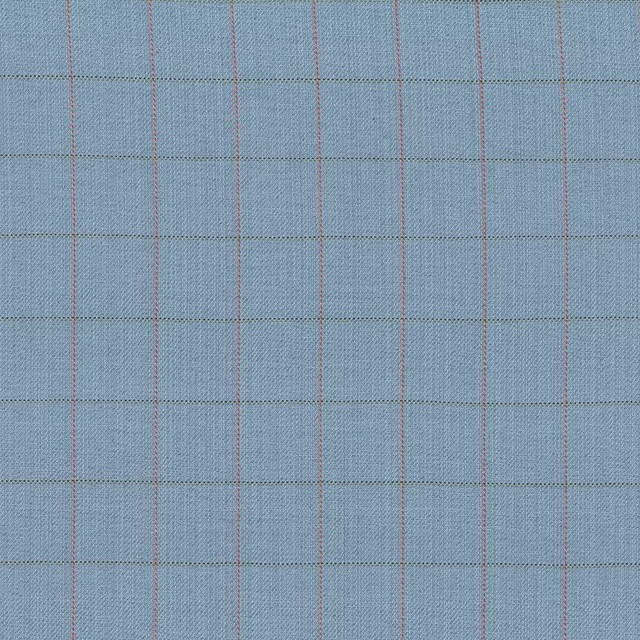 Kasmir Fabric Keheley Ice Blue 1441 INDIA 12,000 Wyzenbeek Double Rubs H: 3 inches, V:3 inches 53 - 54 - My Fabric Connection - Kasmir