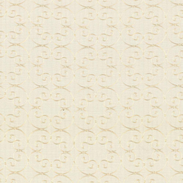 Kasmir Fabric Lucciola Natural 5077 CHINA Not Tested H: 6 inches, V:6 inches 54 - 56 - My Fabric Connection - Kasmir