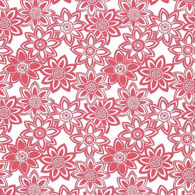Kasmir Fabric Mahina Hot Pink 5106 USA H: 27 inches, V:24 6/8 inches 53 - 54 - My Fabric Connection - Kasmir