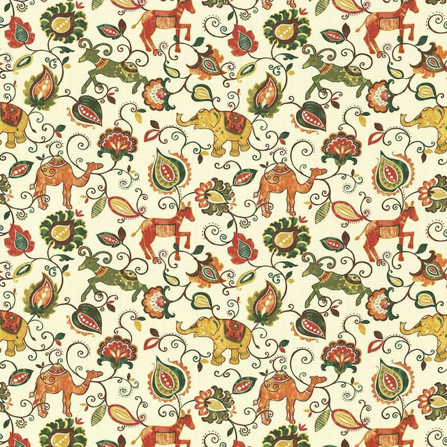 Kasmir Fabric Menagerie Rodeo 1434 INDONESIA 15,000 Wyzenbeek Double Rubs H: 27 inches, V:27 inches 54 - 55 - My Fabric Connection - Kasmir