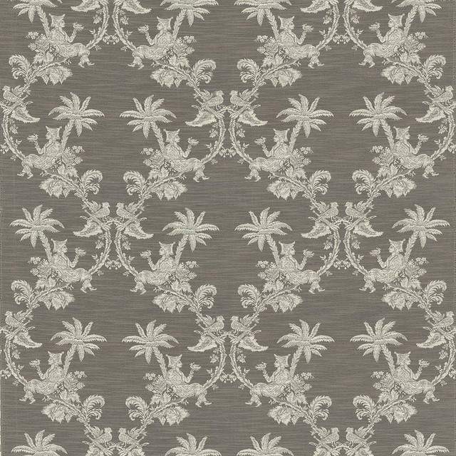 Kasmir Fabric Ming Garden Driftwood 1433 USA 42,000 Wyzenbeek Double Rubs H: 27 inches, V:26 6/8 inches 55 - 56 - My Fabric Connection - Kasmir