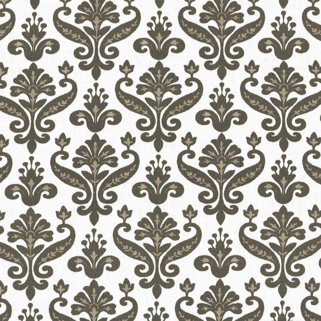 Kasmir Fabric Nokoni Charcoal 5113 USA 9,000 Wyzenbeek Double Rubs H: 13 4/8 inches, V:15 4/8 inches 54 - 56 - My Fabric Connection - Kasmir