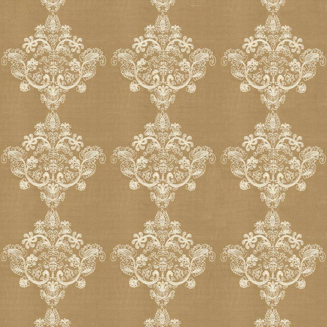 Kasmir Fabric Provence Straw 1444 CHINA H: 11 6/8 inches, V:9 7/8 inches 109 - 110 - My Fabric Connection - Kasmir