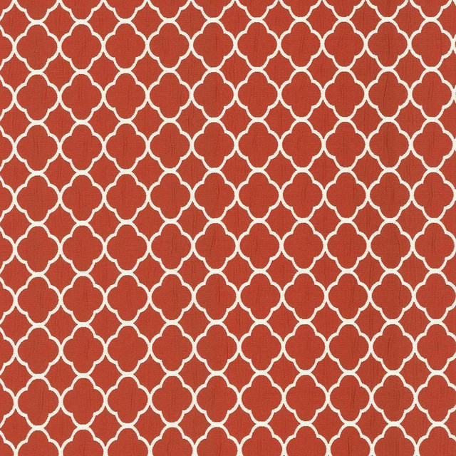Kasmir Fabric Quatrefoil Maze Ladybug 5087 CHINA 6,500 Wyzenbeek Double Rubs H: 1 6/8 inches, V:1 6/8 inches 54 - My Fabric Connection - Kasmir