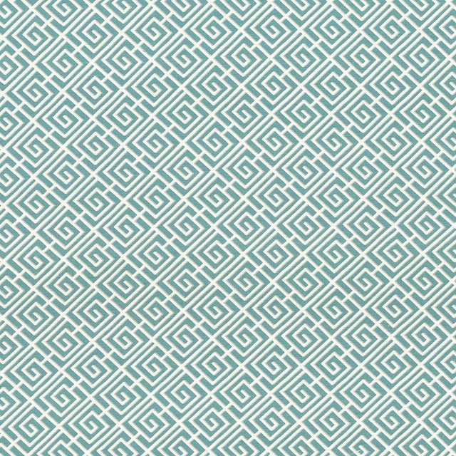 Kasmir Fabric Royal Pagoda Caribbean 5089 PAKISTAN 15,000 Wyzenbeek Double Rubs H: 4 4/8 inches, V:4 4/8 inches 54 - 55 - My Fabric Connection - Kasmir