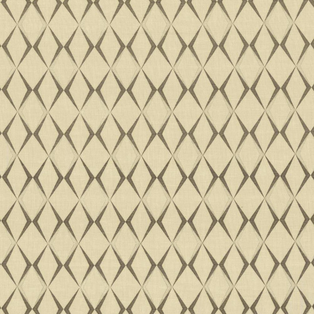 Kasmir Fabric Ryland Trellis Sterling 1437 INDIA 30,000 Wyzenbeek Double Rubs H: 6 4/8 inches, V:9 inches 54 - 55 - My Fabric Connection - Kasmir