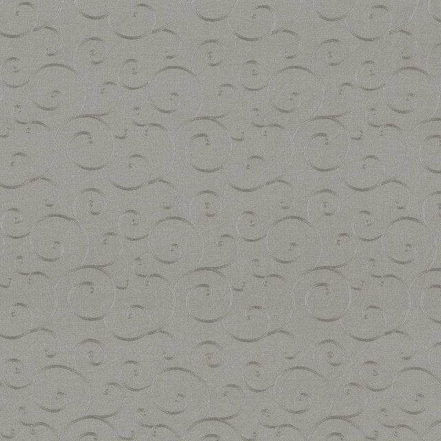 Kasmir Fabric Scrolltop Silver 5077 CHINA Not Tested H: 9 4/8 inches, V:11 6/8 inches 54 - 56 - My Fabric Connection - Kasmir
