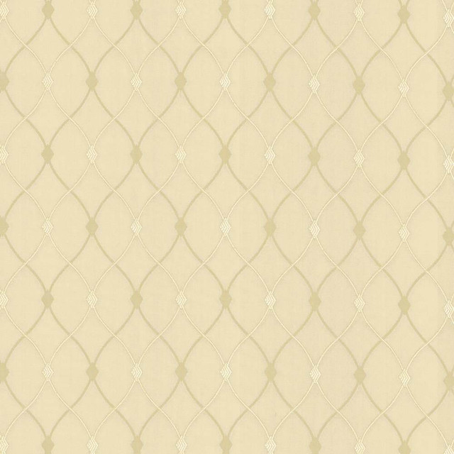 Kasmir Fabric Slipper Trellis Bone 5110 INDIA 30,000 Wyzenbeek Double Rubs H: 3 1/8 inches, V:5 1/8 inches 56 - 57 - My Fabric Connection - Kasmir