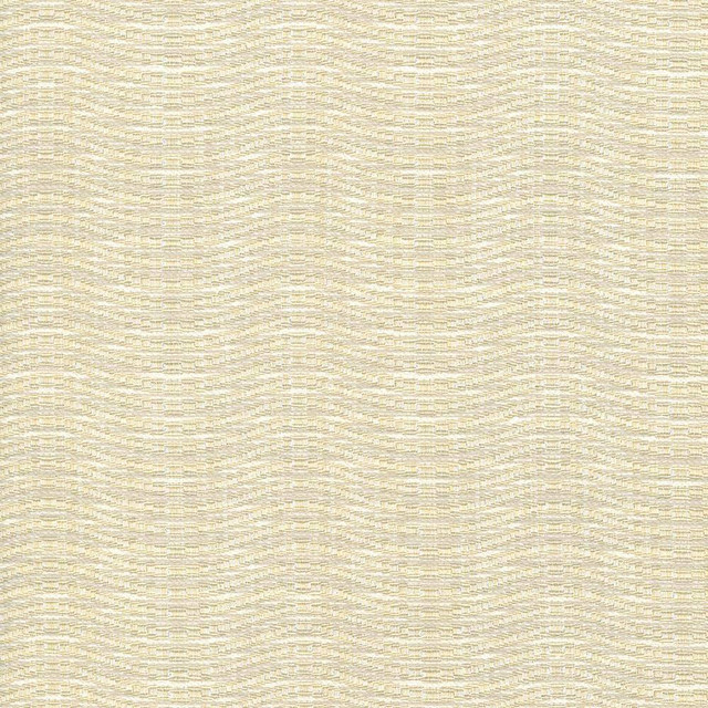 Kasmir Fabric Sound Wave Vanilla 1437 CHINA 15,000 Wyzenbeek Double Rubs H: 3 6/8 inches, V:3/8 inches 56 - My Fabric Connection - Kasmir