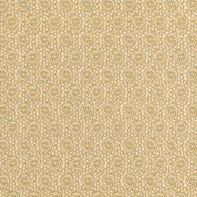 Kasmir Fabric Spinner Papyrus 1443 INDIA Not Tested H: 1 7/8 inches, V:1 inches 55 - 56 - My Fabric Connection - Kasmir