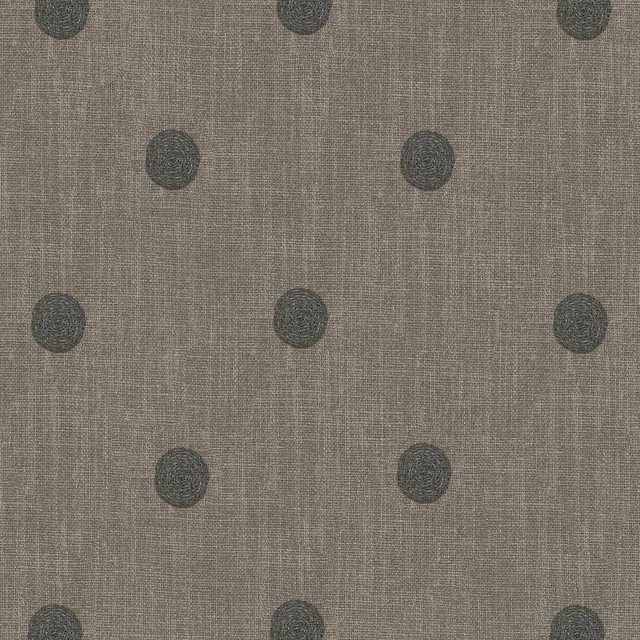 Kasmir Fabric Spot The Dots Platinum 1438 INDIA 30,000 Wyzenbeek Double Rubs H: 5 inches, V:4 2/8 inches 54 - 55 - My Fabric Connection - Kasmir