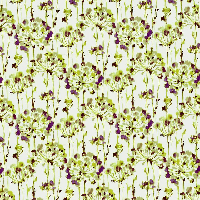 Kasmir Fabric Spring Delight Green 5107 INDIA H: 27 inches, V:24 4/8 inches 54 - 55 - My Fabric Connection - Kasmir