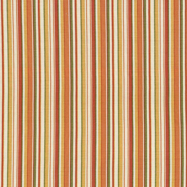 Kasmir Fabric Spring Stripe Apricot 5017 PAKISTAN 15,000 Wyzenbeek Double Rubs H: 5 inches, V:N/A 54 - 55 - My Fabric Connection - Kasmir