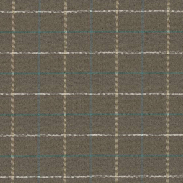 Kasmir Fabric Steinbeck Check Capri 1446 CHINA 68,000 Martindale Cycles H: 5 inches, V:5 inches 57 - My Fabric Connection - Kasmir