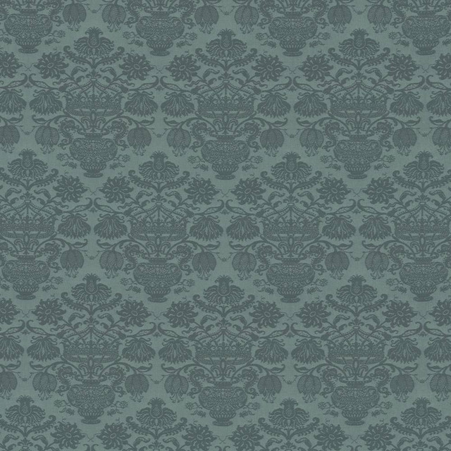Kasmir Fabric Tallaway Manor Aegean 1436 USA 45,000 Wyzenbeek Double Rubs H: 13 4/8 inches, V:27 4/8 inches 57 - 58 - My Fabric Connection - Kasmir
