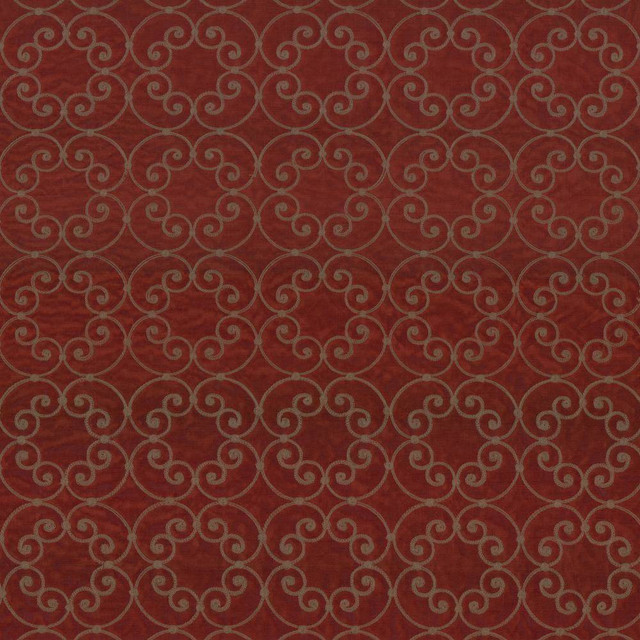 Kasmir Fabric Tracery Spice 5071 CHINA Not Tested H: 5 6/8 inches, V:5 6/8 inches 56 - 58 - My Fabric Connection - Kasmir